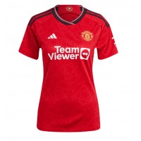 Manchester United Kobbie Mainoo #37 Hemmatröja Dam 2023-24 Kortärmad